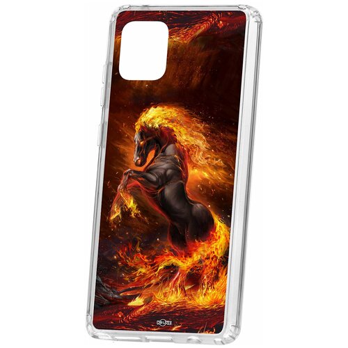 фото Чехол на samsung galaxy note 10 lite kruche print конь огонь / чехол для samsung / чехол с рисунком / чехол с принтом / чехол для самсунг / чехол для самсунг / бампер на гелакси / чехол накладка для гэлэкси / противоударная накладка для samsung galaxy / защита для galaxy / защита на samsung / cиликоновый чехол для samaung galaxy / пластиковый чехол на самсунг / защитный чехол для самсунг / чехольчик / защита телефона / ударопрочный чехол / галакси кruче