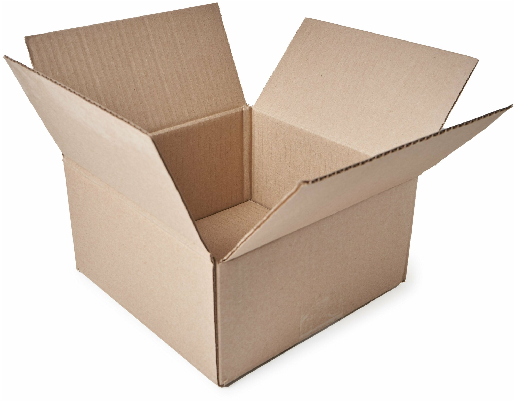 Коробка картонная (Гофрокороб) 200х200х100 мм объем 40 л 50 шт.
