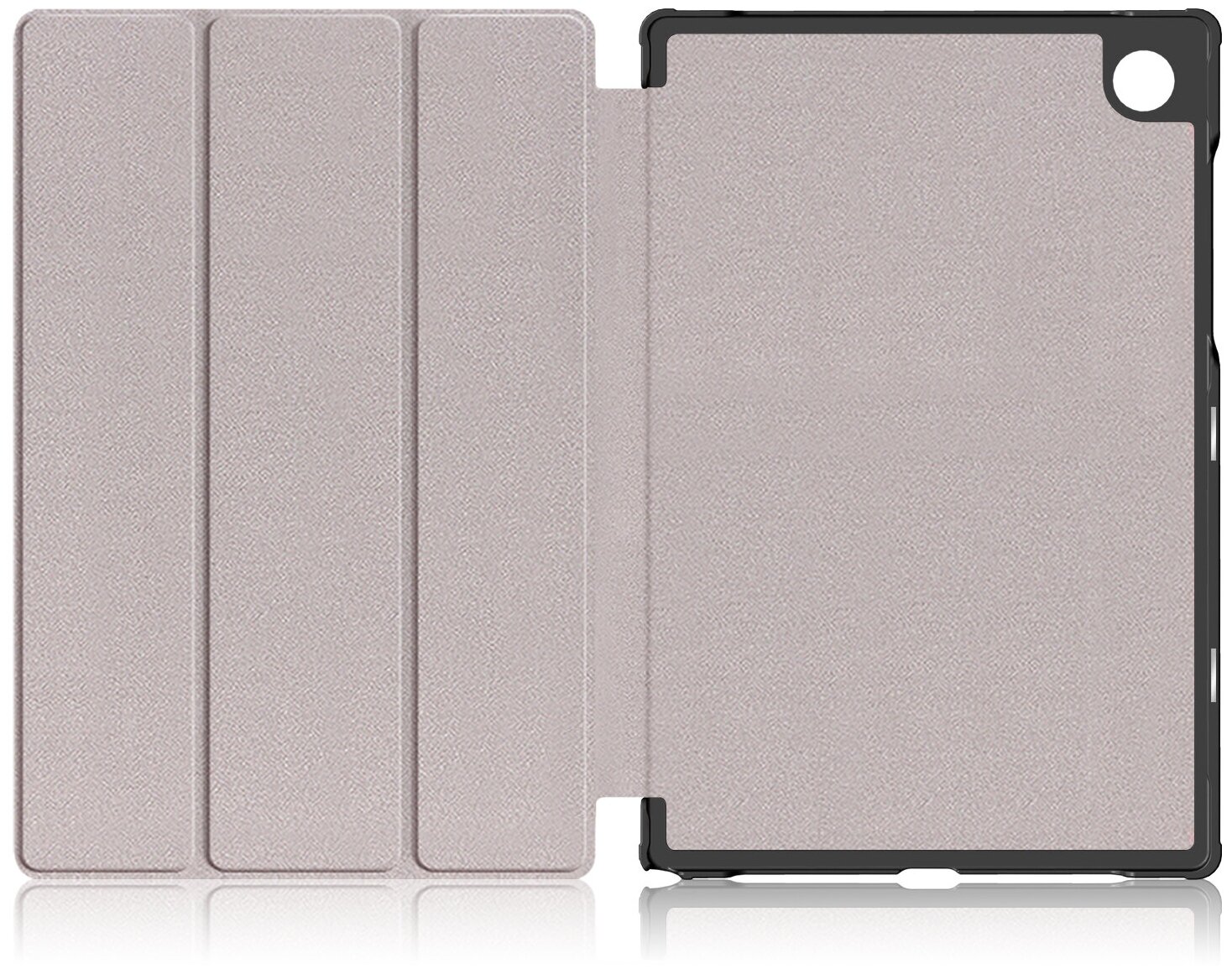 Чехол-подставка IT Baggage для планшета Samsung Galaxy Tab A8 SM-X200/205 10.5", Искусственная кожа, Черный, ITSSA8105-1 - фото №2