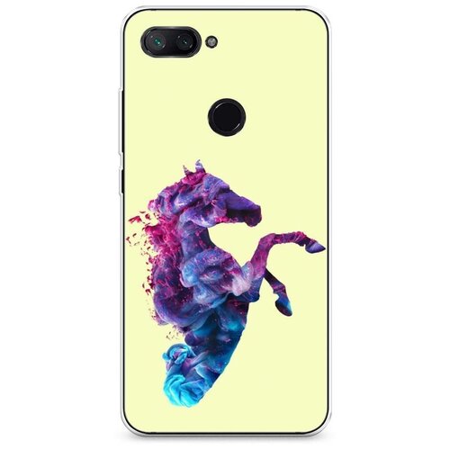 фото Силиконовый чехол "лошадь арт 1" на xiaomi mi 8 lite (youth edition) / сяоми ми 8 лайт (юс эдишн) case place