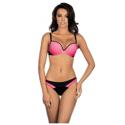 Кокетливый раздельный купальник plus size Lorin розовый 75C38 6244₽