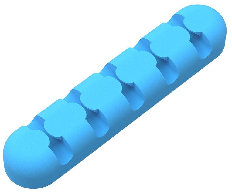 Органайзер для проводов силиконовый Orico, синий (ORICO-CBS5-BL)