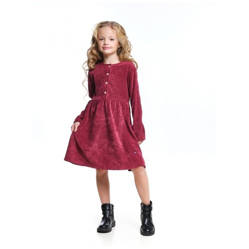 фото Платье mini maxi, модель 7373, цвет бордовый, размер 128