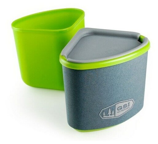 Набор посуды Gourmet Nesting Mug + Bowl, Green