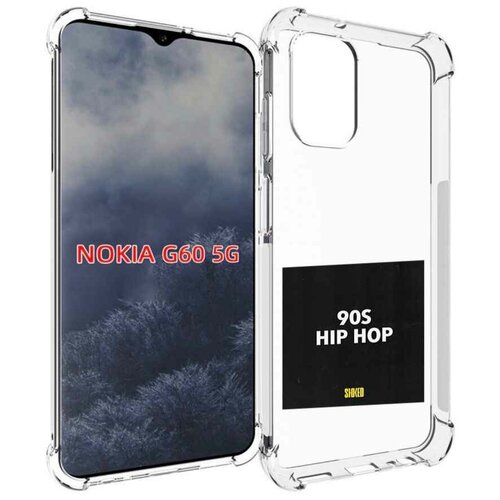 Чехол MyPads Eazy-E 90S Hip Hop для Nokia G60 5G задняя-панель-накладка-бампер