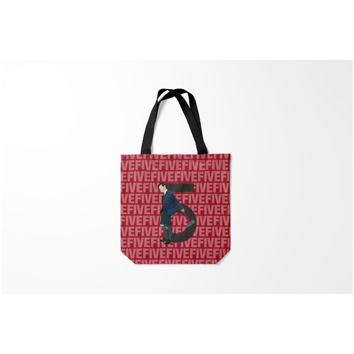 фото Сумка-шоппер / 40х40 см / сериалы / академия амбрелла five burnettie