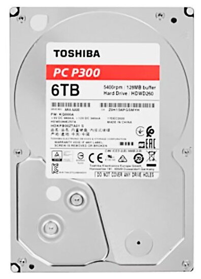 Toshiba P300 6Tb HDWD260EZSTA