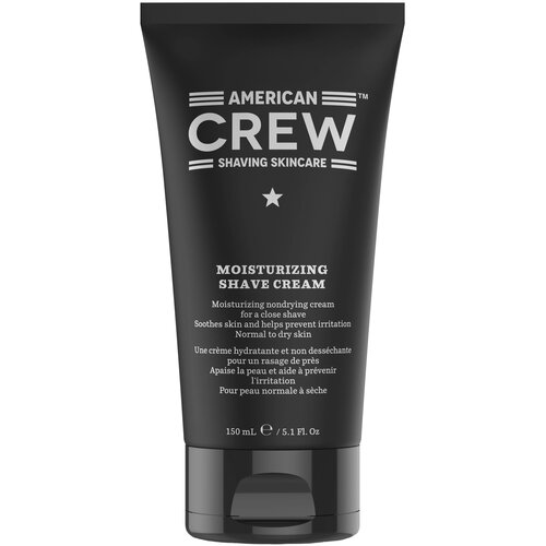 AMERICAN CREW MOISTURIZING SHAVE CREAM крем для бритья, 150МЛ