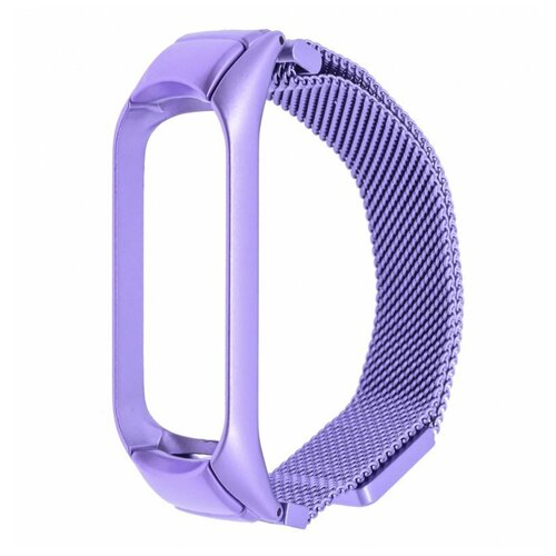 Ремешок для Xiaomi Mi Band 3 / Mi Band 4 Milanese Loop (металл) фиолетовый ремешок для xiaomi mi band 3 4 фиолетовый