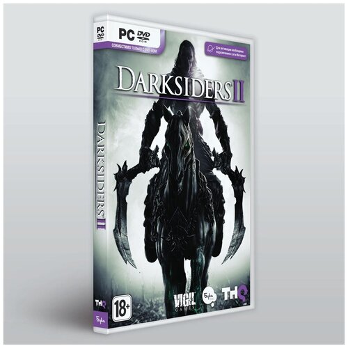 Игра для PC: Darksiders II (DVD-box) со значком брелок darksiders logo