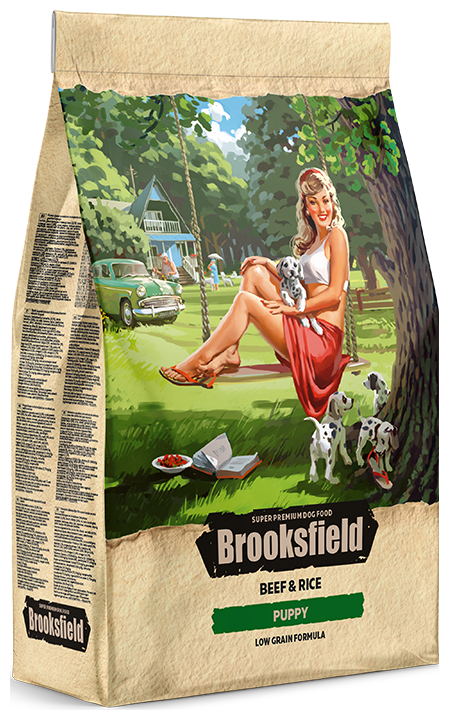 Brooksfield (Бруксфилд) д/с Паппи ВсехПор 0,8кг Говядина/рис 5651000