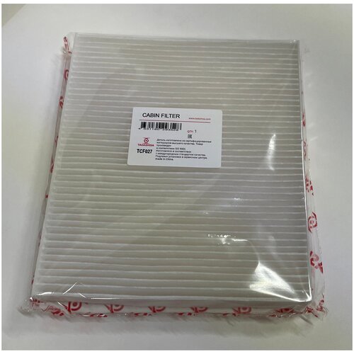 Фильтр салона to corolla 19-, camry 17-, hilux 15-, tadashisa, tcf027