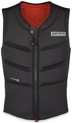 Mystic Foil Impact Vest Fzip Kite Black 2020 - L