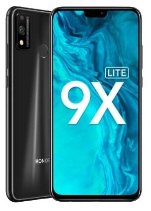 Смартфон HONOR 9X Lite 4/128 ГБ, Dual nano SIM, полночный черный