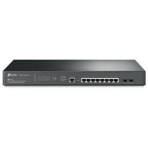 Коммутатор TP-Link TL-SG3210XHP-M2 2SFP+ 8PoE+ 240W управляемый коммутатор d link dis 200g 12ps a1a 10g 2sfp 8poe 240w управляемый