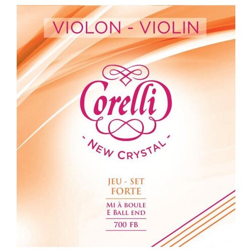 Струны для скрипки SAVAREZ CORELLI NEW CRISTAL 700FB