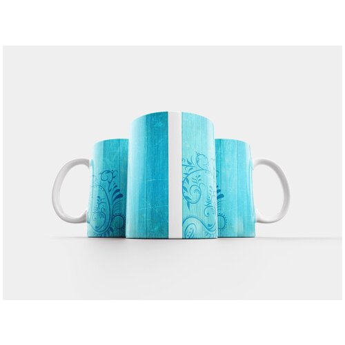 фото Кружка "задний план, скрапбукинг, бумага" 320 мл lotsprints