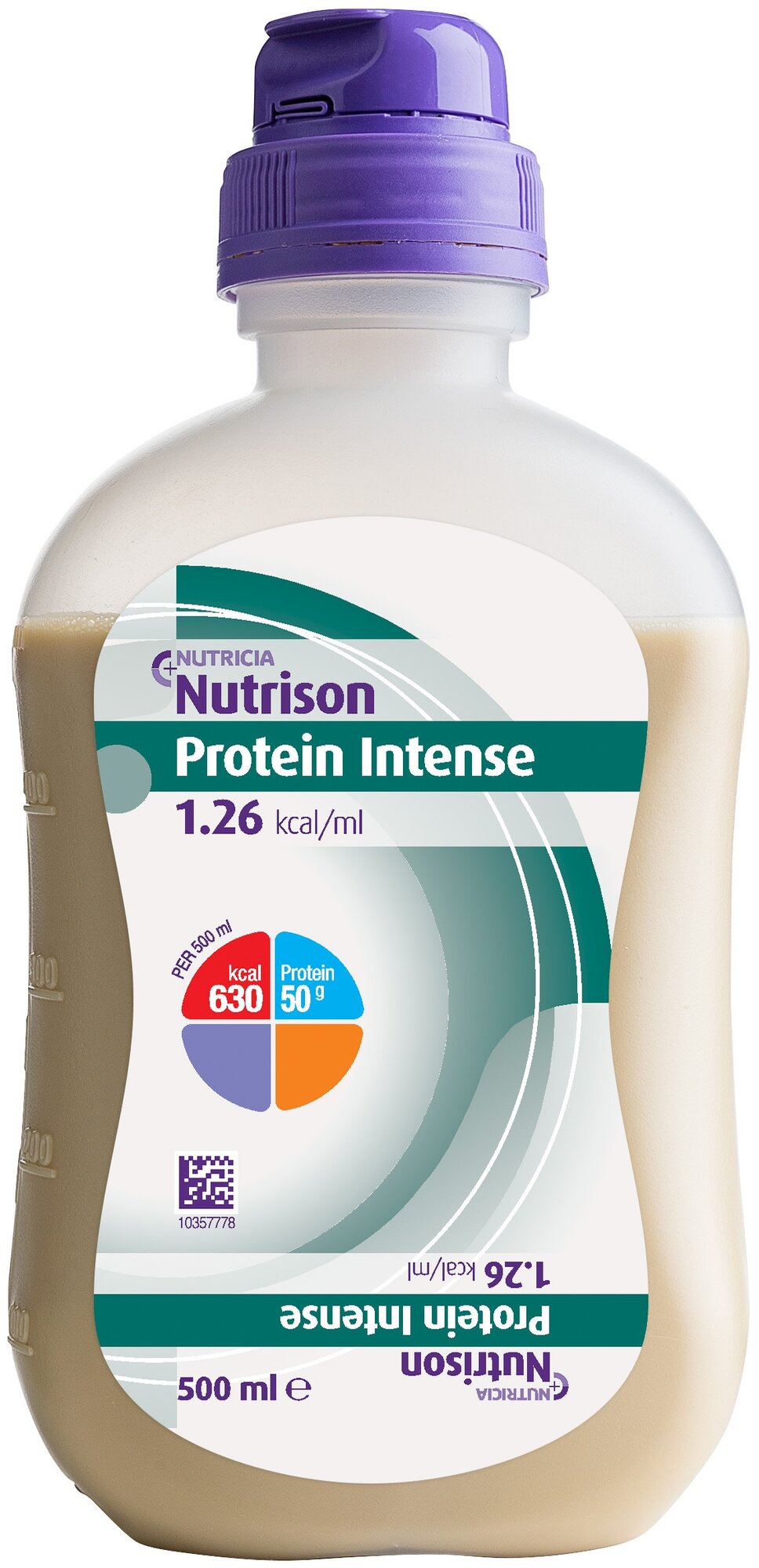 Nutrison (Nutricia) Protein Intense, готовое к употреблению, 500 мл, 550 г