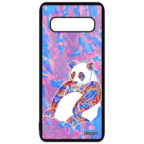 фото Красивый чехол на мобильный // galaxy s10 // "панда" китайский детеныш, utaupia, цветной
