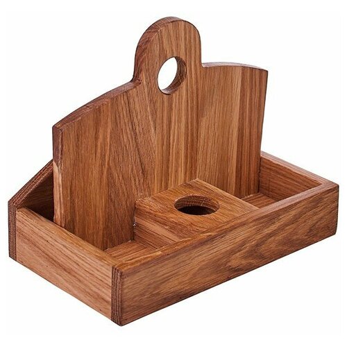 Салфетница 6*6 PPwood дуб, L=17, B=11 см, 3172356