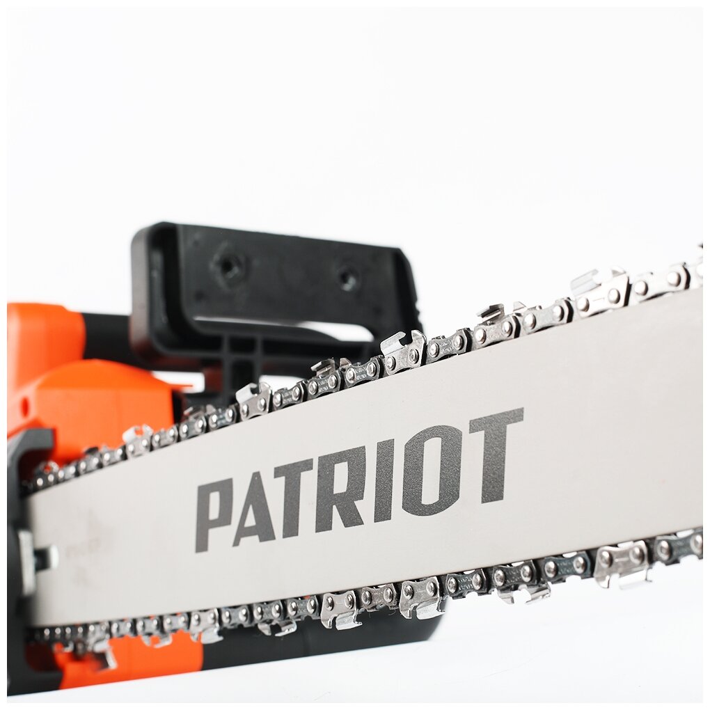 Пила цепная электрическая PATRIOT ESP 2418 / 2400 Вт / шина 45см / цепь 3/8" / ширина паза 1.3мм / 62 звена - фотография № 10