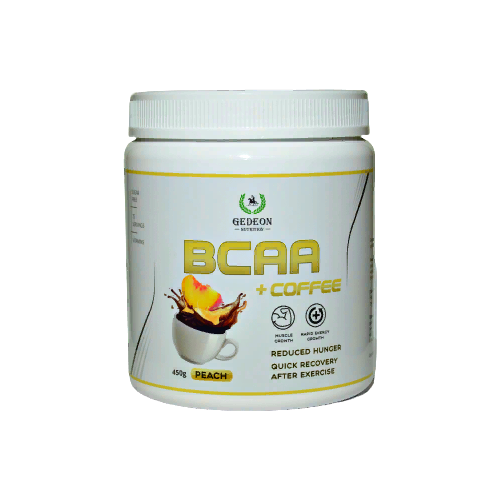 фото Аминокислоты bcaa gedeon nutrition peach+coffee 450g