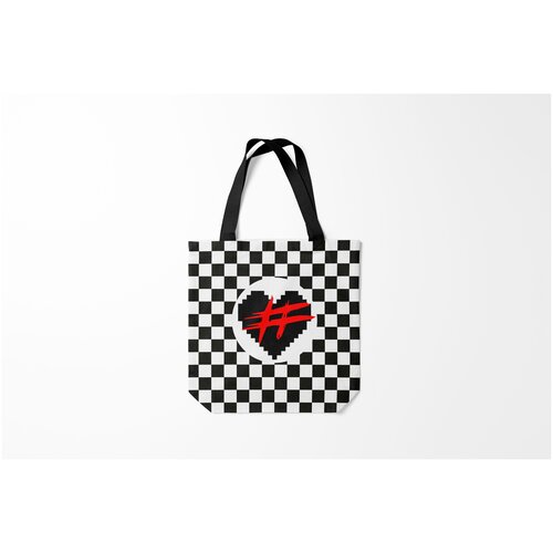 фото Сумка-шоппер / 40х40 см / разная музыка / френдзона burnettie