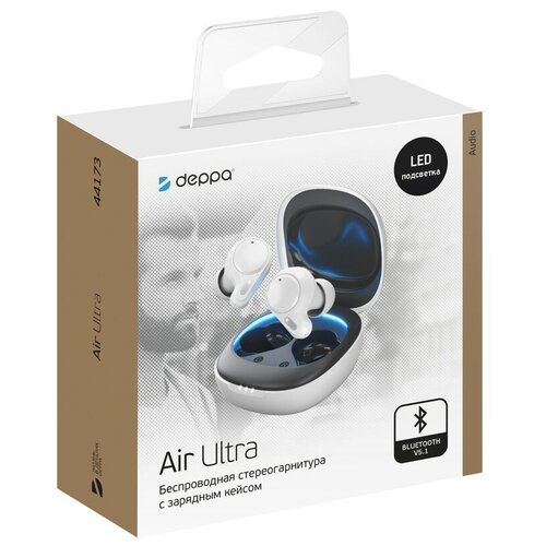 Наушники Deppa Air Ultra White 44173 191800₽