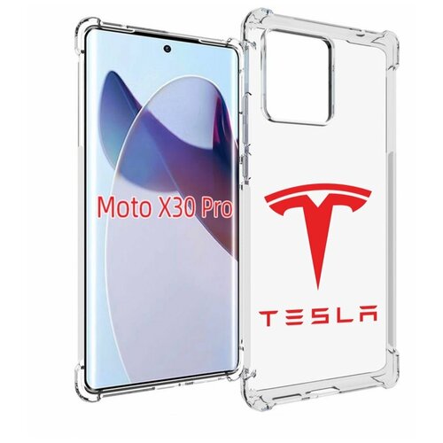 Чехол MyPads тесла-4 для Motorola Moto X30 Pro задняя-панель-накладка-бампер