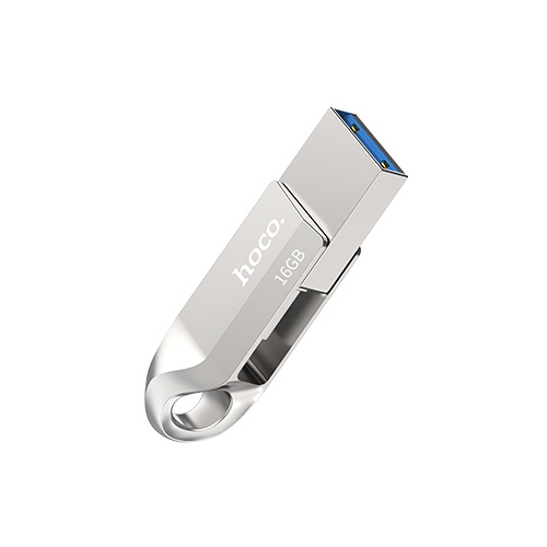 USB Flash Drive 16GB Smart Type-C (UD8) Cкорость записи 30-40MB/S / Чтения 70-100MB/S usb 2 в 1 usb 3 1 type c флеш накопитель 2 тв серебристый