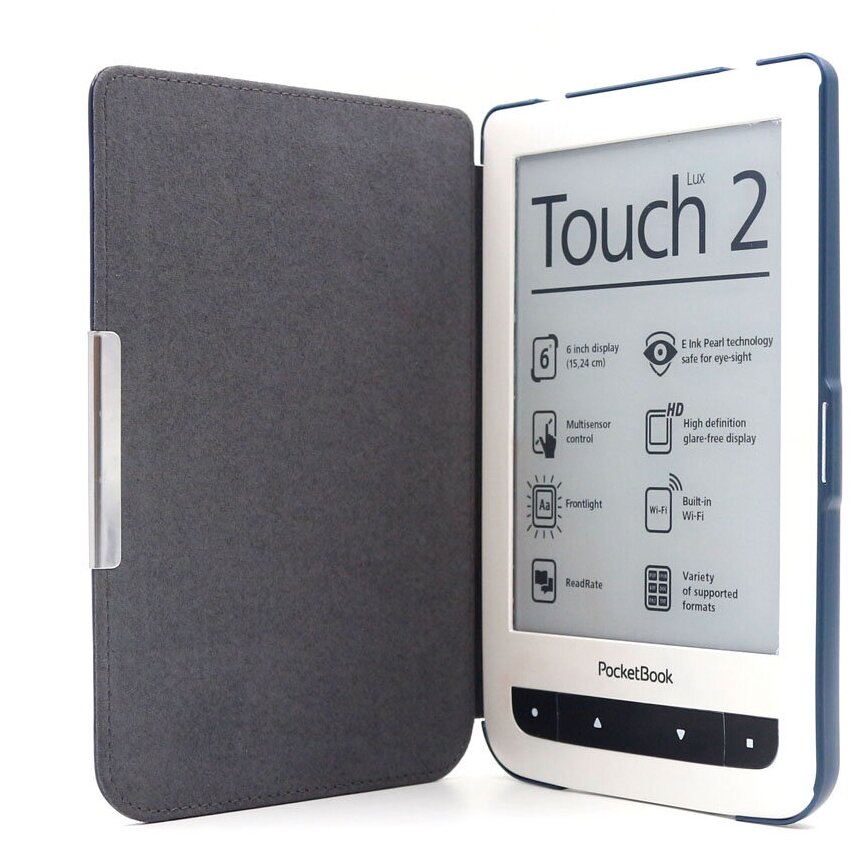 Чехол-обложка футляр MyPads для PocketBook 740 тонкий с магнитной застежкой необычный с красивым рисунком тематика Сказочный олень