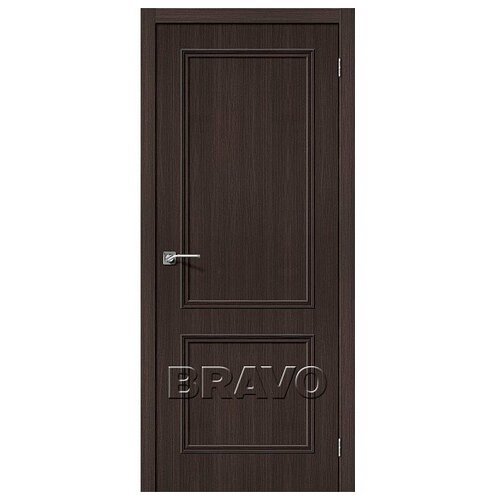 Межкомнатная дверь эко шпон simple Симпл-12 Wenge Veralinga BRAVO