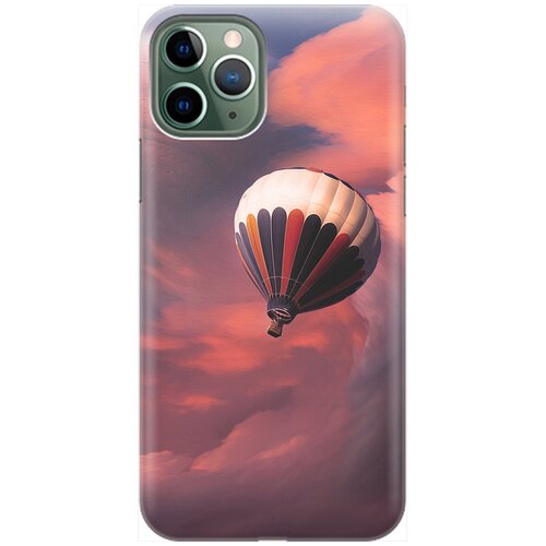 фото Re:pa накладка transparent для apple iphone 11 pro с принтом "воздушный шар и волшебство"