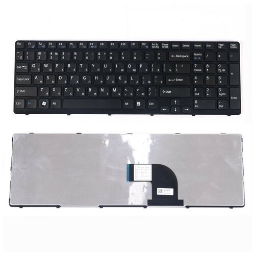 Клавиатура для Sony Vaio SVE151J11V SVE17 SVE15 SVE151D11V 149031851RU черная 94500₽