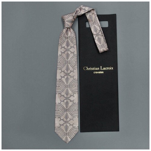 Красивый галстук красивого пудрового цвета Christian Lacroix 836688