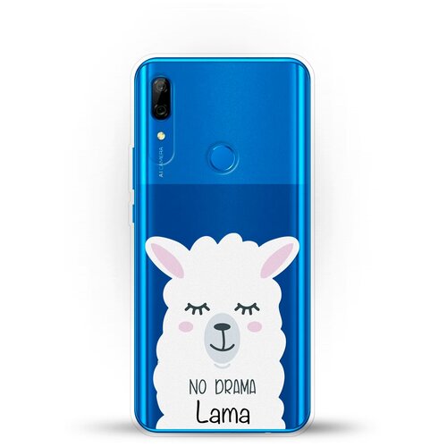 фото Силиконовый чехол лама на huawei p smart z andy & paul