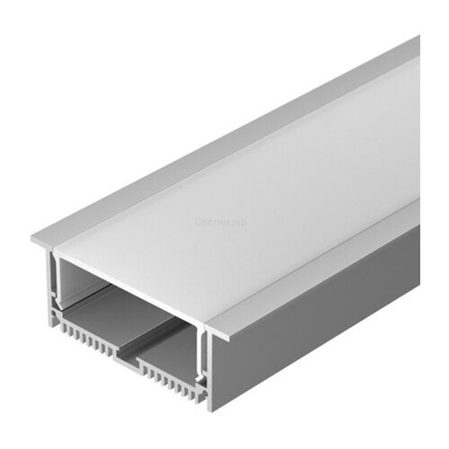 Профиль с экраном SL-LINIA88-F-2500 ANOD+OPAL