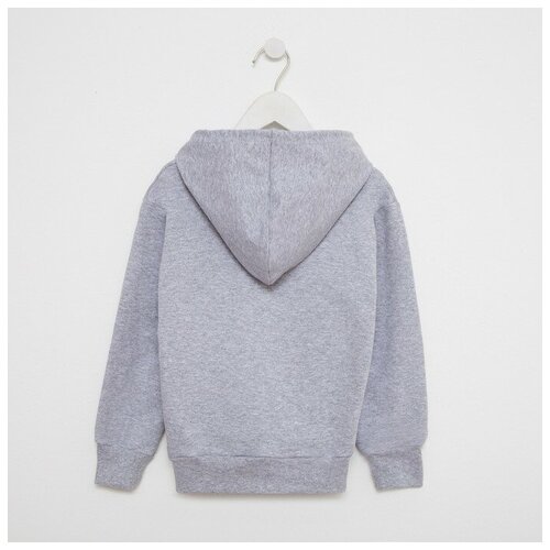 фото Джемпер (толстовка) для девочки а.м-3253, цвет серый, рост 104-110 см малинка