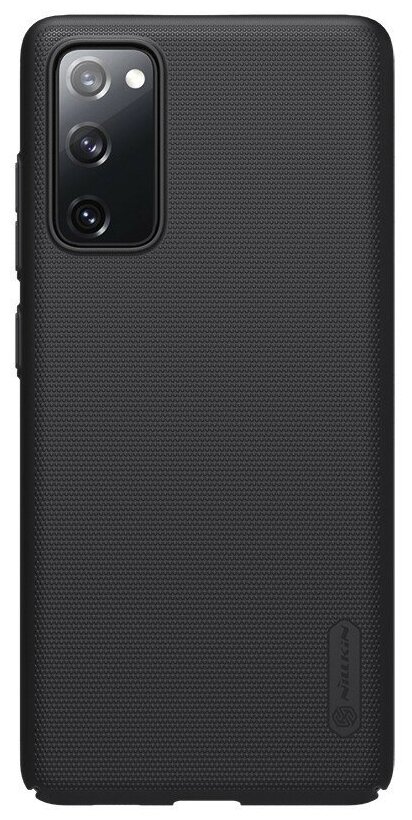 Накладка Nillkin Frosted Shield пластиковая для Samsung Galaxy S20 FE SM-G780 Black (чёрная)