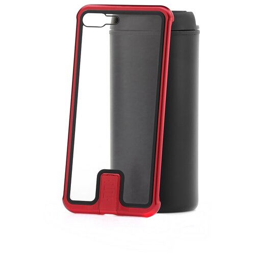 фото Чехол на айфон 7 plus kruche push-pull frameless red кruче