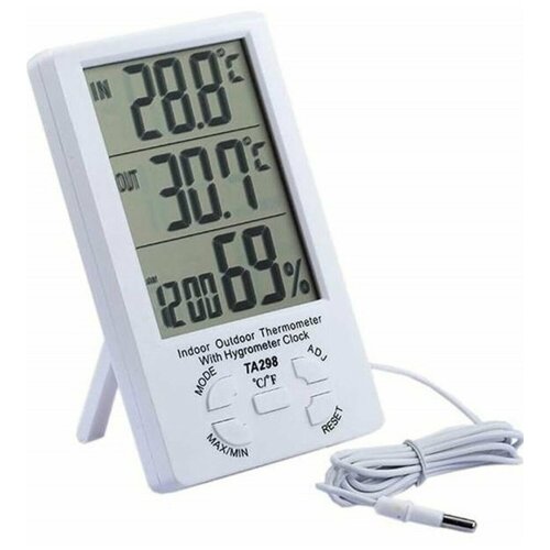 Устройство для метеосводки домашнее универсальное Метеостанция S- Line TA 298 Low Cost Инструмент для погодных исследований метеорологии Прибор для измерения влажности походный для кемпинга Автономный 99000₽