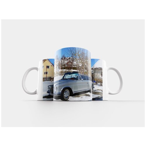 фото Кружка "автомобиль, транспортное средство, зима" 320 мл lotsprints