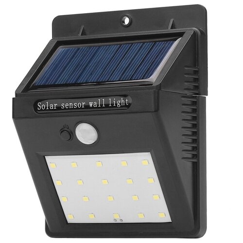 Прожектор уличный c датчиком движения на солнечной батарее 30 LED, Охрана дома
