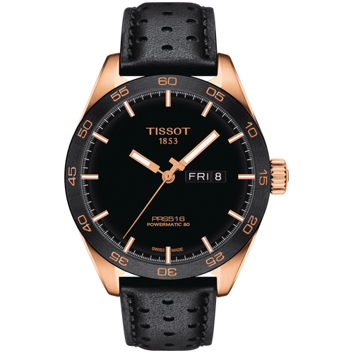 фото Наручные часы tissot наручные часы tissot prs 516 powermatic 80 t100.430.36.051.01, черный