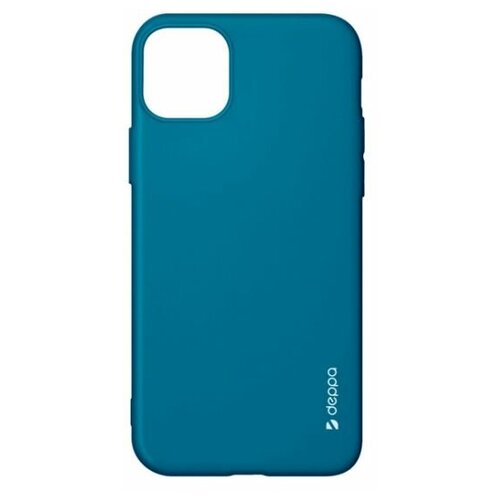 фото Накладка силикон deppa gel color case для apple iphone 11, синий арт. 87241