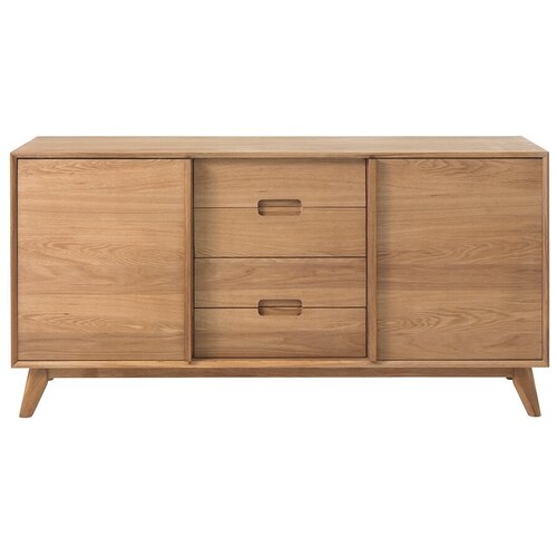 Комод unique furniture, rho, 3 секции, 160х45х80,1 см