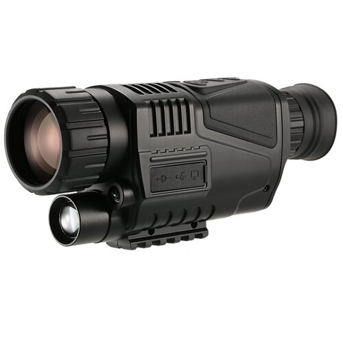 Монокуляр цифровой ночного видения (ПНВ) для охраны, охоты и спорта Millenium NV 5x40 300 Black
