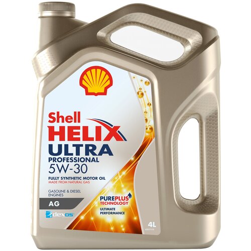 фото Моторное масло helix ultra professional ag 5w-30 4l shell