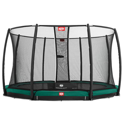 Батут BERG Champion InGround 380 Green + Safety Net Deluxe