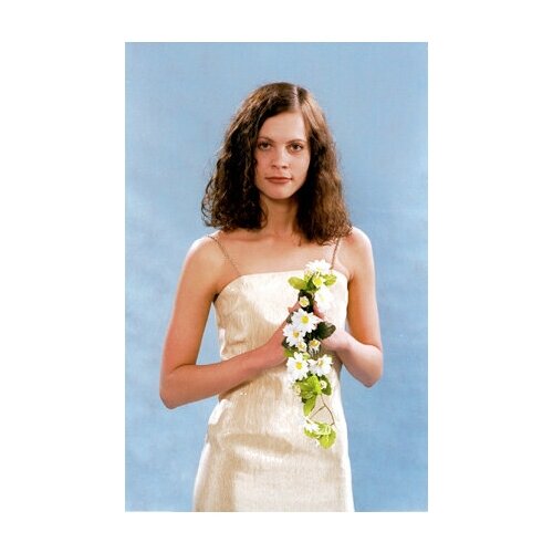 Фото фон 2,8 х 11 м голубой